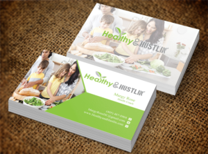 Design de Carte de Visite par Lanka Ama pour Healthy & Hustlin' | Design : #7529514