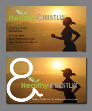 Design de Carte de Visite par Lanka Ama pour Healthy & Hustlin' | Design : #7529517