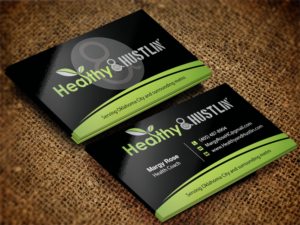 Design de Carte de Visite par Lanka Ama pour Healthy & Hustlin' | Design : #7529520