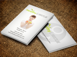 Design de Carte de Visite par Lanka Ama pour Healthy & Hustlin' | Design : #7529521