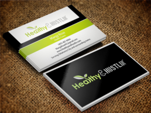 Design de Carte de Visite par Lanka Ama pour Healthy & Hustlin' | Design : #7529525