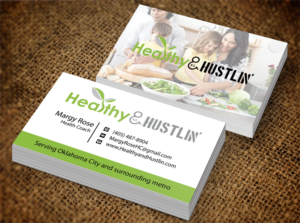 Design de Carte de Visite par Lanka Ama pour Healthy & Hustlin' | Design : #7529527