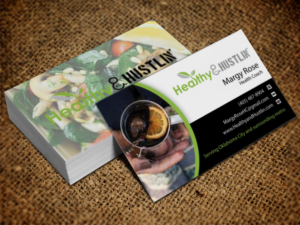 Design de Carte de Visite par Lanka Ama pour Healthy & Hustlin' | Design : #7529528