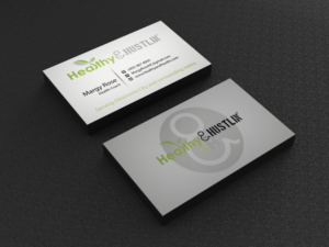 Design de Carte de Visite par Lanka Ama pour Healthy & Hustlin' | Design : #7529530