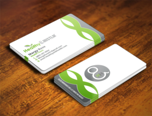 Business Card Design by Verified artistry (Design garden) for Healthy & Hustlin' | Design: #7559688