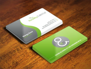 Business Card Design by Verified artistry (Design garden) for Healthy & Hustlin' | Design: #7567441