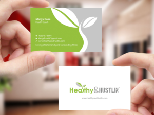 Diseño de Tarjeta de Presentación por Creations Box 2015 para Healthy & Hustlin' | Diseño: #7535106