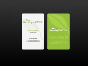 Diseño de Tarjeta de Presentación por Creations Box 2015 para Healthy & Hustlin' | Diseño: #7535116