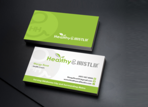 Design de Carte de Visite par Creations Box 2015 pour Healthy & Hustlin' | Design : #7535117