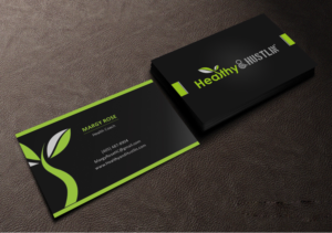 Diseño de Tarjeta de Presentación por Creations Box 2015 para Healthy & Hustlin' | Diseño: #7535120