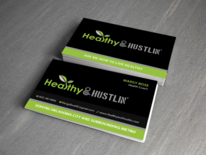 Diseño de Tarjeta de Presentación por Creations Box 2015 para Healthy & Hustlin' | Diseño: #7535124