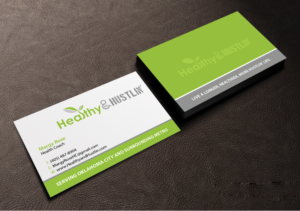 Design de Carte de Visite par Creations Box 2015 pour Healthy & Hustlin' | Design : #7535129