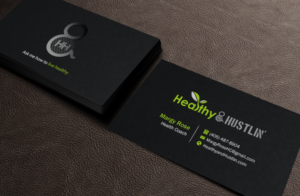 Design de Carte de Visite par Brand aid pour Healthy & Hustlin' | Design : #7561486