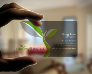Design de Carte de Visite par chandrayaan.creative pour Healthy & Hustlin' | Design : #7533967