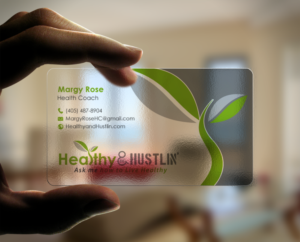 Design de Carte de Visite par chandrayaan.creative pour Healthy & Hustlin' | Design : #7533968