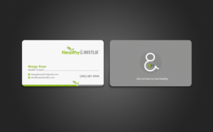 Design de Carte de Visite par chandrayaan.creative pour Healthy & Hustlin' | Design : #7533971