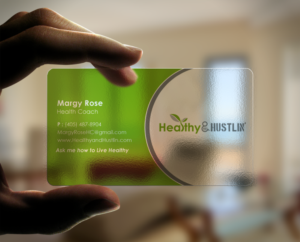 Design de Carte de Visite par chandrayaan.creative pour Healthy & Hustlin' | Design : #7533974