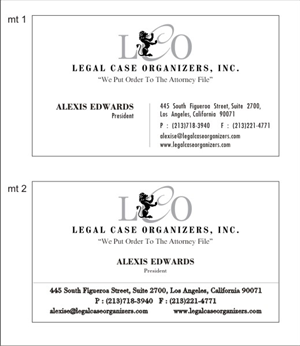 Business Card Design by marktek14