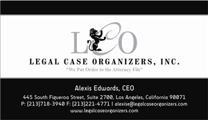 Business Card Design by Dimensions for Legal Case Organizers | Design: #1891043