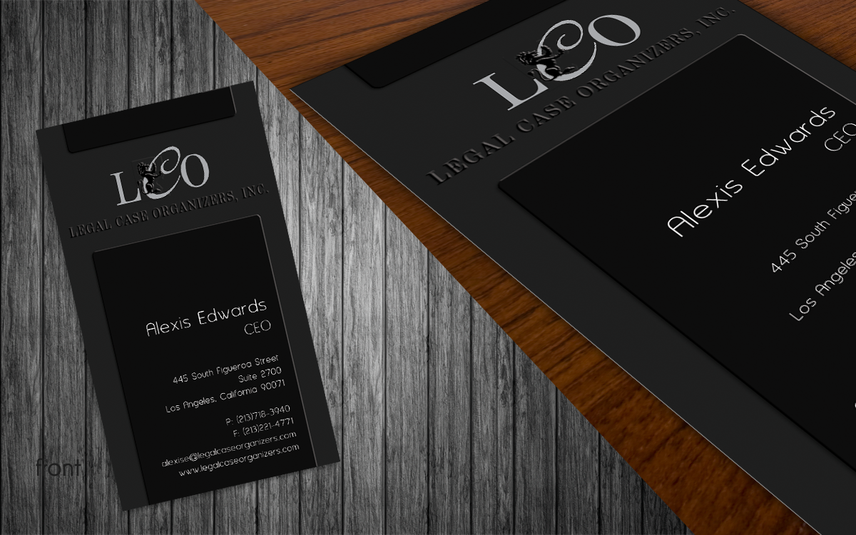 Business Card Design by frogbaba for Legal Case Organizers | Design #1907666
