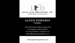 Business Card Design by Sara Sie for Legal Case Organizers | Design: #1885541