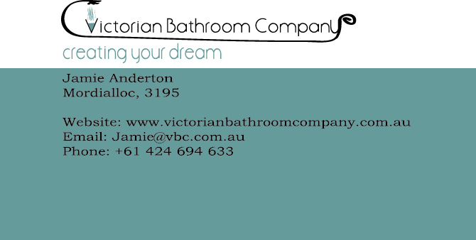 Business Card Design by laban for Victorian Bathroom Company | Design #1888661