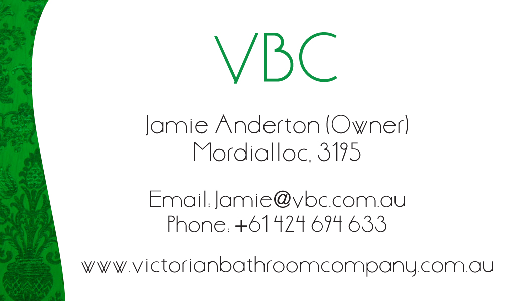 Business Card Design by P3 for Victorian Bathroom Company | Design #1885606