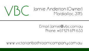 Business Card Design by P3 for Victorian Bathroom Company | Design: #1886338