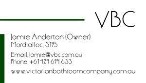 Business Card Design by P3 for Victorian Bathroom Company | Design: #1886339