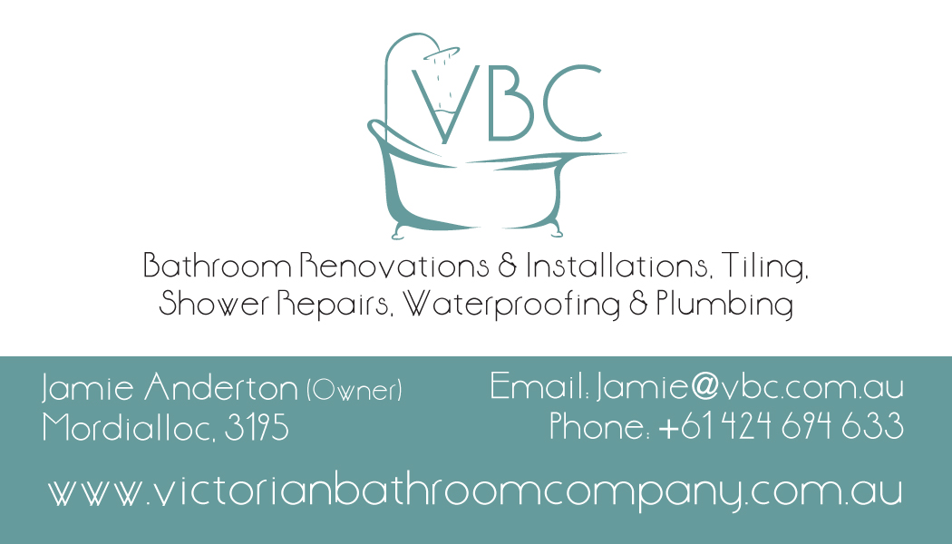 Business Card Design by P3 for Victorian Bathroom Company | Design #1894106