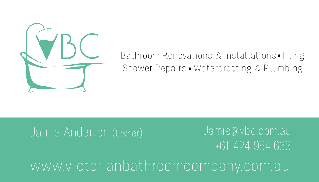 Business Card Design by P3 for Victorian Bathroom Company | Design #1918867