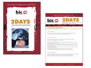 Diseño de Brochure por roopaljain para Building Indigenous Capability | Diseño #1902213