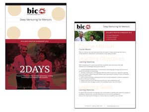 Brochure Design by roopaljain for Building Indigenous Capability | Design: #1902215