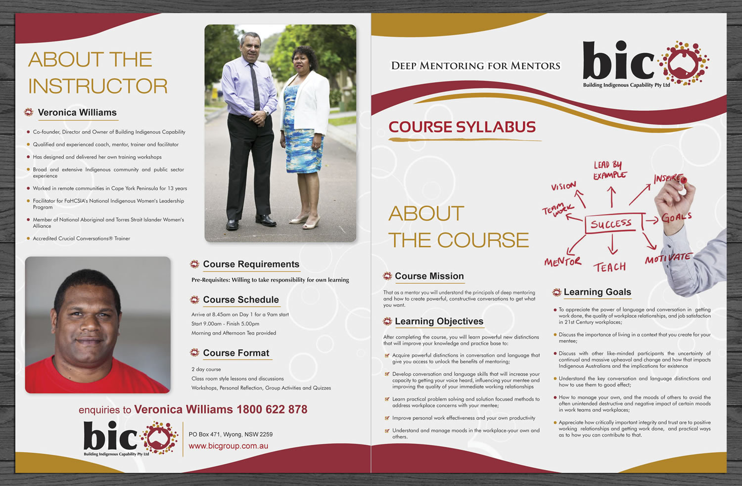 Diseño de Brochure por Sbss para Building Indigenous Capability | Diseño #1899516