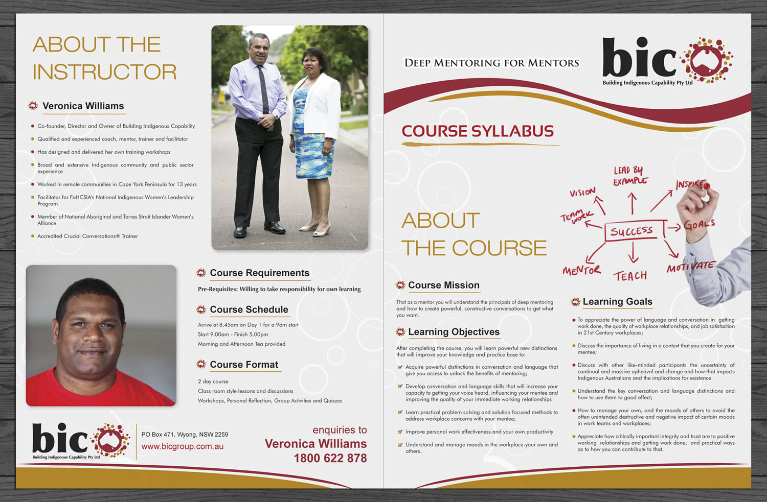 Diseño de Brochure por Sbss para Building Indigenous Capability | Diseño #1899523