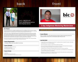 Brochure Design by Sbss for Building Indigenous Capability | Design: #1903498