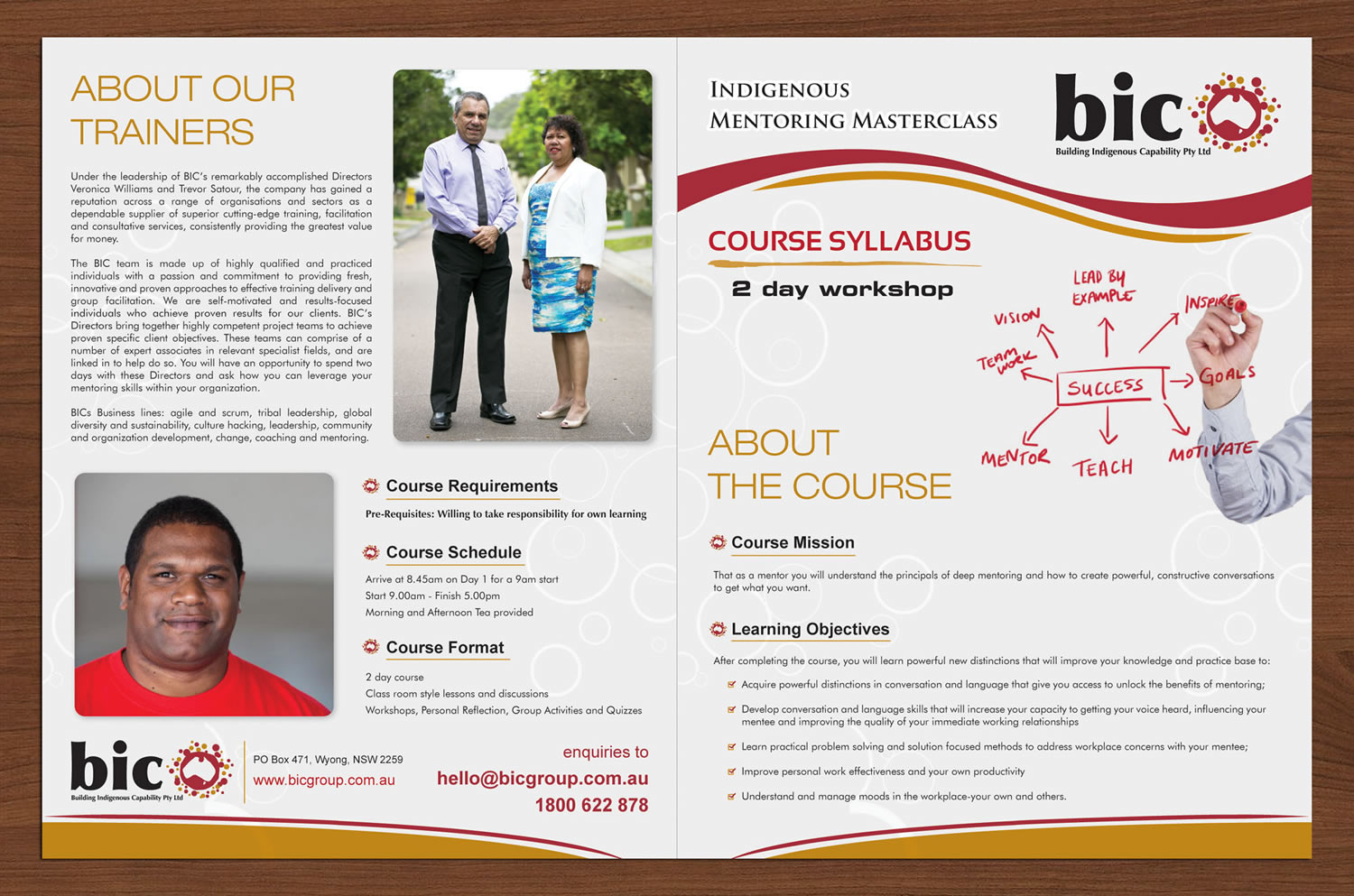 Diseño de Brochure por Sbss para Building Indigenous Capability | Diseño #1905702