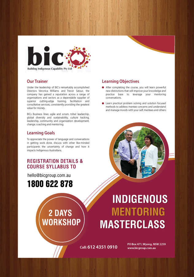 Diseño de Brochure por Sbss para Building Indigenous Capability | Diseño #1905719