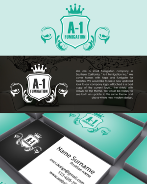 Design de Logo par RM DSGNS pour A-1 Fumigation Inc. | Design #7516918