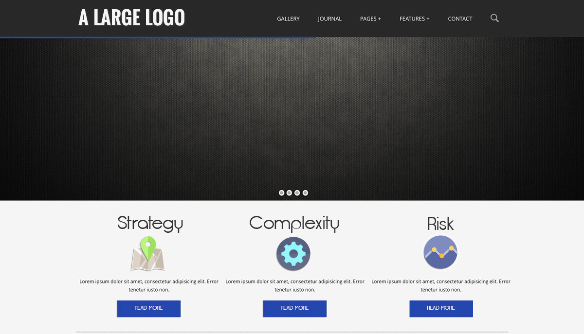 Wordpress Design by NessDesign for this project | Design #1943924