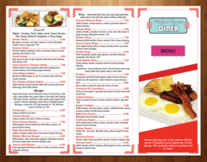 Design de Menu par theblueart pour ce projet | Design : #7657955