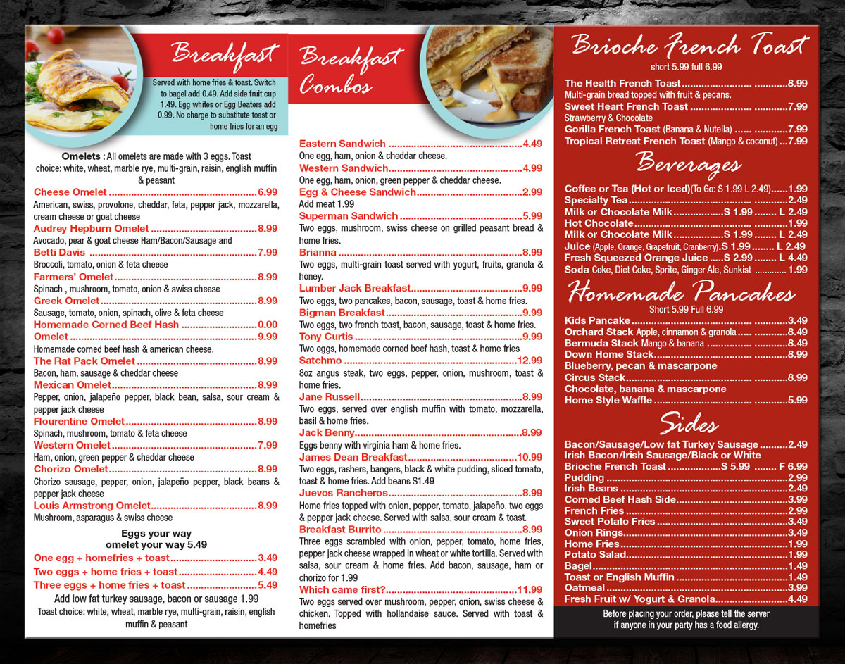Design de Menu par theblueart pour ce projet | Design #7843821