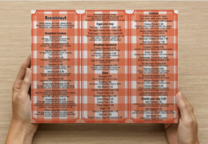 Menu Design by 263Creativity