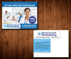 Bookkeeping Service Needs Postcard Design for Naturopaths | Diseño de Postal por Designers Hub