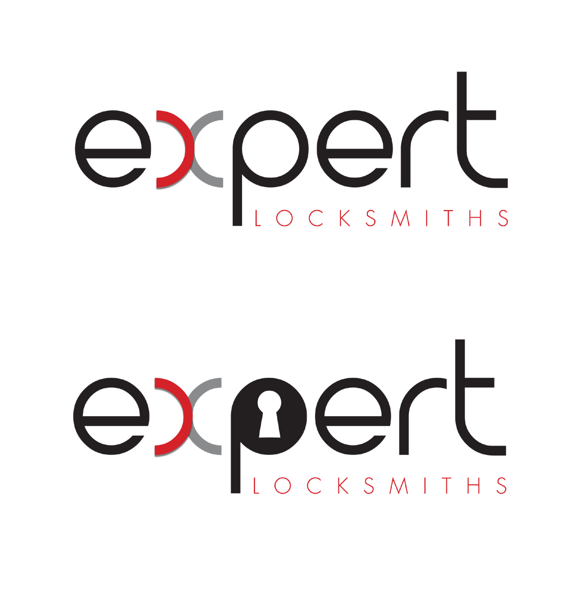 Logo Design by Halfull Media for Expert Locksmiths | Design #383048