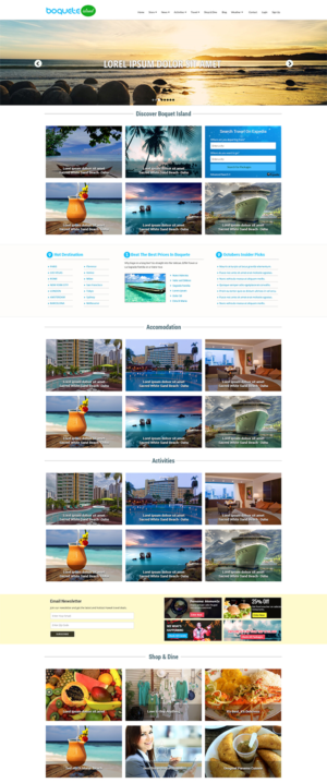 Web Design by Expert Designer for Boquete Insider  | Design: #7692269