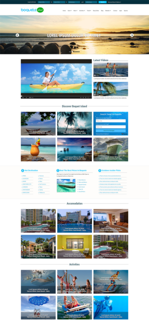 Web Design by Expert Designer for Boquete Insider  | Design #7694264