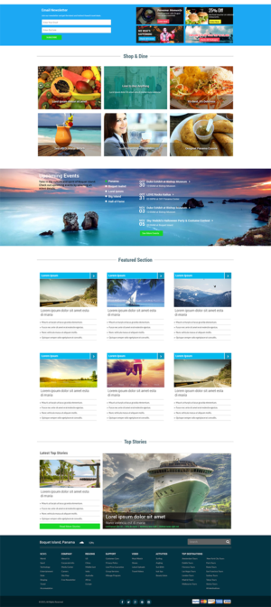 Web Design by Expert Designer for Boquete Insider  | Design: #7694269