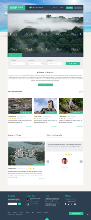 Web Design by pb for Boquete Insider  | Design: #7532558