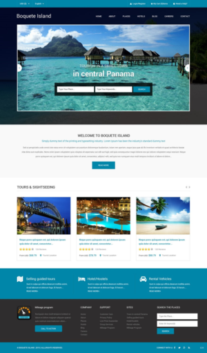 Web Design by pb for Boquete Insider  | Design: #7537843
